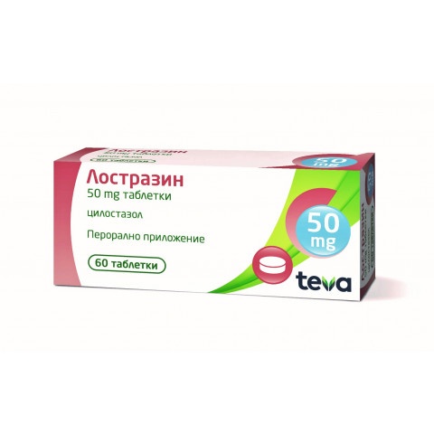 Снимка на Лостразин 50 мг., таблетки х 60, Teva за 17.69лв. от Аптека Медея