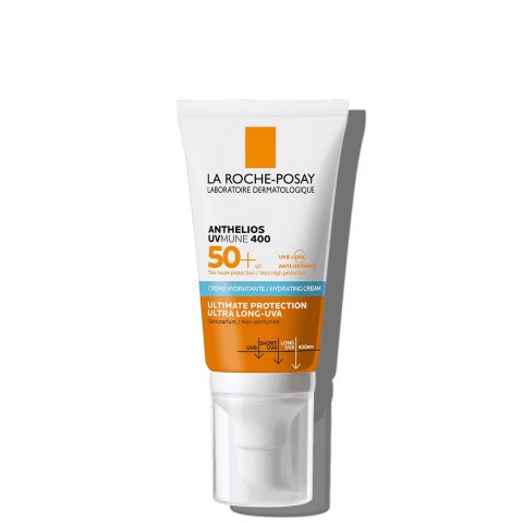 Снимка на Слънцезащитен крем за лице, 50мл., La Roche-Posay Anthelios UV Mune 400 SPF50+ за 37.39лв. от Аптека Медея
