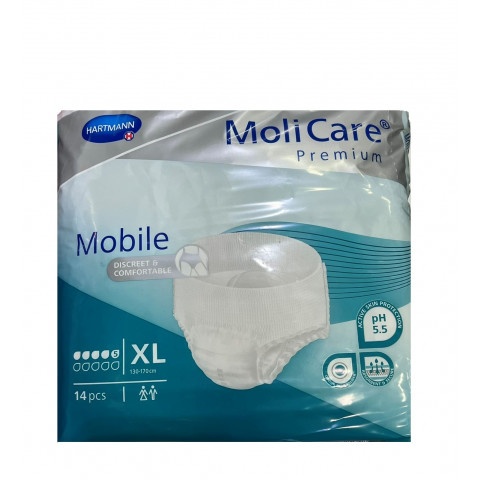 Снимка на Molicare Mobile Гащи, размер XL х 14 броя, Hartman за 23.29лв. от Аптека Медея