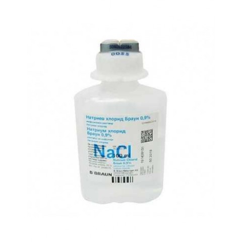 Снимка на Натриев хлорид инфузионен разтвор 0.9% х 100мл. за 34.29лв. от Аптека Медея