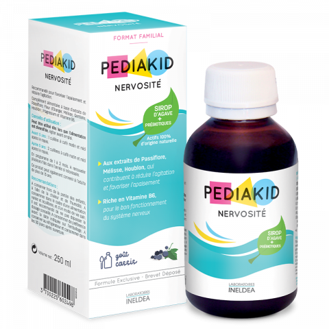Снимка на Pediakid (Педиакид) Nervosite - сироп за деца за намалява възбудата 125мл. за 29.99лв. от Аптека Медея