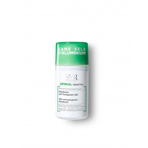 Снимка на Рол-он дезодорант без алуминиеви соли с дълголтрайна защита от 48 часа, 50 мл. SVR Spirial Vegetal за 29.79лв. от Аптека Медея