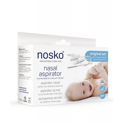 Снимка на Nosko Baby Аспиратор за нос + четка за 27.69лв. от Аптека Медея