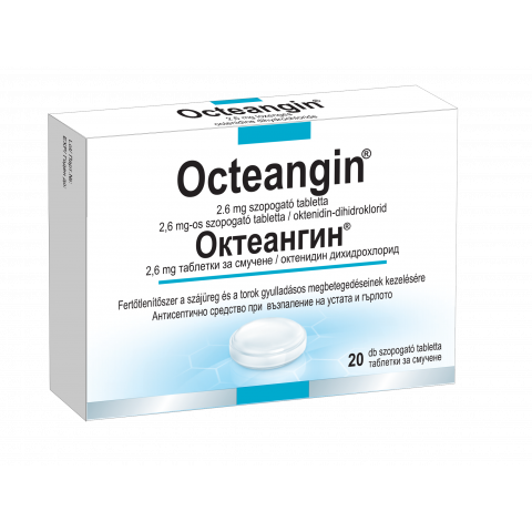 Снимка на Октеангин 2,6 мг. при възпаление на устата и гърлото, таблетки за смучене х 20, Klosterfrau за 12.99лв. от Аптека Медея