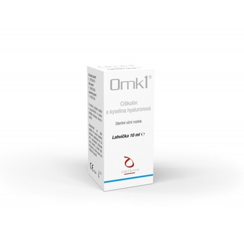 Снимка на Omk1 (Омк1) Капки за очи, стерилен разтвор, с хиалуронова киселина и ситиколин 10мл за 17.09лв. от Аптека Медея