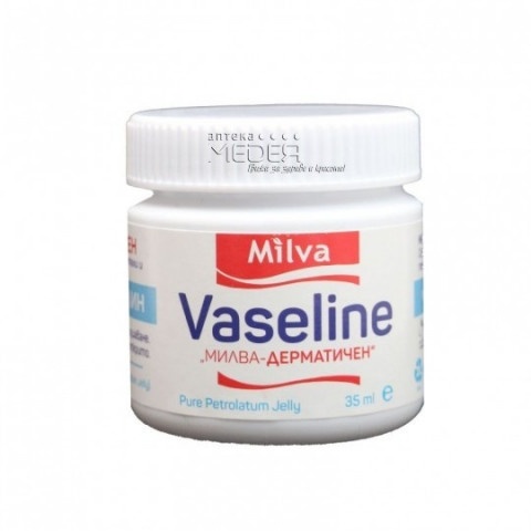 Снимка на Milva Вазелин дерматичен срещу суха кожа 35гр за 2.49лв. от Аптека Медея