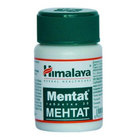 Снимка на Ментат Грижа за мозъчната дейност, 30 таблетки, Himalaya за 3.19лв. от Аптека Медея