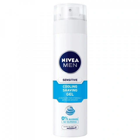 Снимка на Nivea Men Sensitive Cooling Гел за бръснене 200мл за 9.69лв. от Аптека Медея