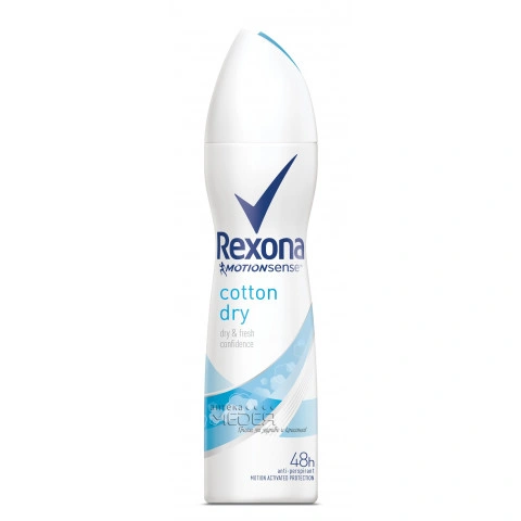 Снимка на Rexona Cotton Dry Дезодорант спрей 150мл за 8.59лв. от Аптека Медея