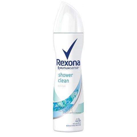 Снимка на Rexona Shower Clean Дезодорант спрей 150мл за 6.01лв. от Аптека Медея