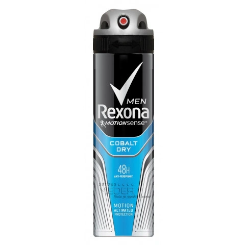 Снимка на Rexona Men Cobalt Dry Дезодорант спрей 150мл за 6.01лв. от Аптека Медея