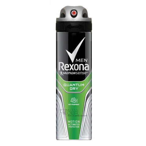 Снимка на Rexona Men Quantum Dry Дезодорант спрей 150мл за 6.01лв. от Аптека Медея