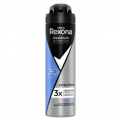 Снимка на Дезодорант спрей за мъже, 150мл. Rexona Men Max Pro Max Pro Cobalt за 9.49лв. от Аптека Медея