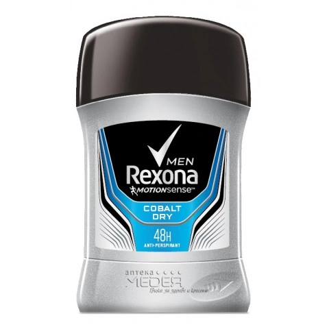 Снимка на Rexona Men Cobalt Dry Дезодорант стик 50мл за 6.01лв. от Аптека Медея