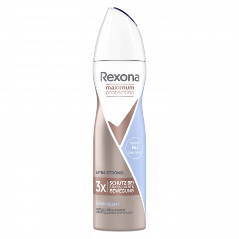 Снимка на Дезодорант спрей за жени, 150 мл., Rexona Max Pro Clean за 9.49лв. от Аптека Медея