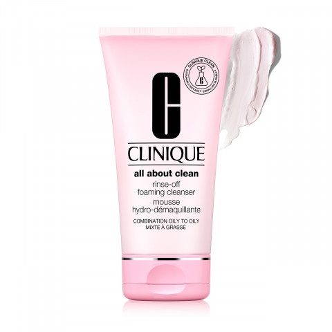 Снимка на Clinique Rinse-Off Foaming Cleanser пенлив кремообразен почистващ мус за лице и околоочна зона 150мл.  за 34лв. от Аптека Медея