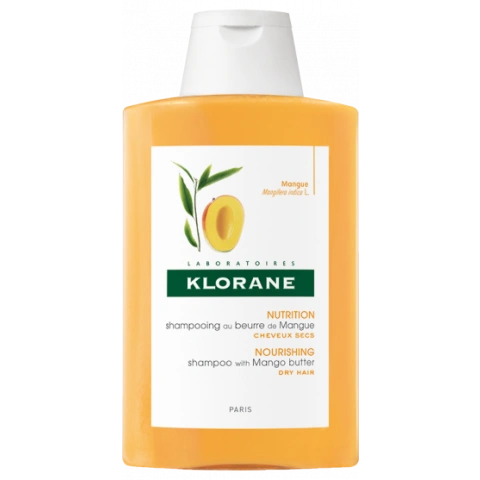 Снимка на Подхранващ шампоан с масло от манго за суха коса 400 мл., Klorane за 32.99лв. от Аптека Медея