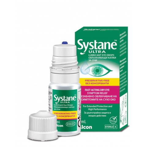 Снимка на Systane ULTRA (Систейн Ултра) - овлажняващи капки за очи без консерванти 10мл. за 25.09лв. от Аптека Медея