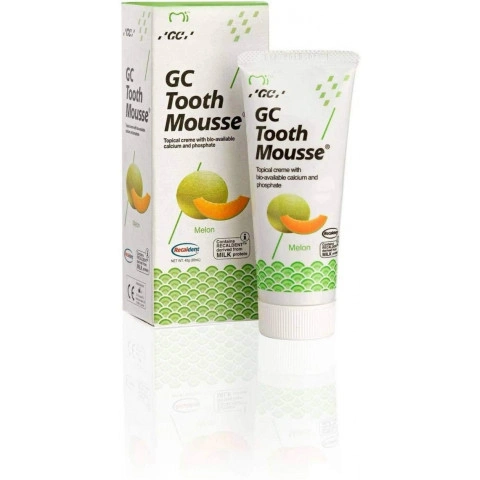 Снимка на Реминализираща паста за зъби с вкус на Пъпеш, 40г. GC Tooth Mousse за 34.19лв. от Аптека Медея
