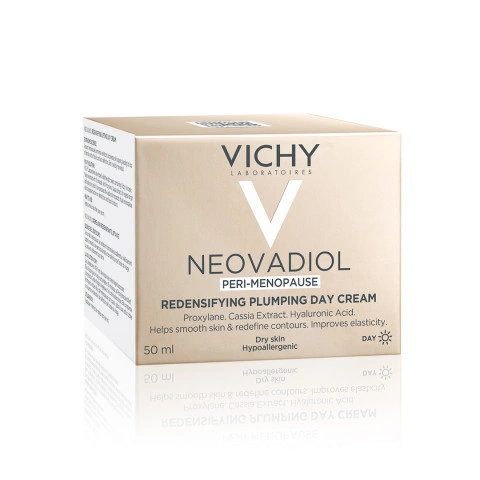 Дневен крем за суха кожа с уплътняващ и изпълващ ефект в менопауза ,50 мл, Neovadiol Peri Menopause Vichy 