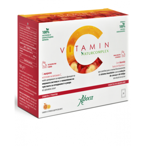 Снимка на Витамин C Натуркомплекс - 100% натурален витамин С, сашета х 20, Aboca за 28.99лв. от Аптека Медея
