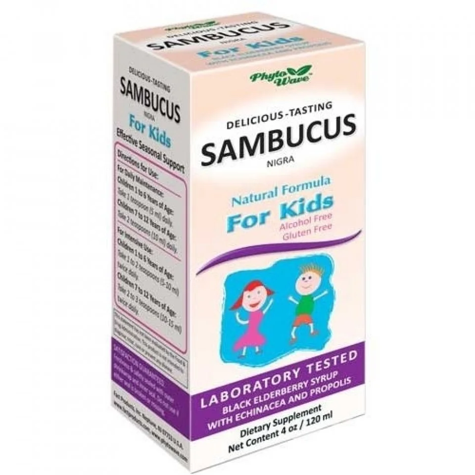 Имунозащитен Детски Сироп- Самбукус Нигра / Sambucus Nigra
