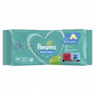 Pampers Fresh бебешки мокри кърпички х 80 броя