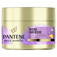 Възстановяваща маска за коса с Биотин и Копринен протеин, 160 мл., Pantene Pro-V Miracles Silky & Glowing
