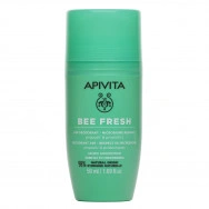 Балансиращ дезодорант рол-он за чувствителна кожа, 50мл. Apivita Bee Fresh 24h
