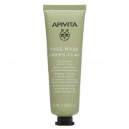 Apivita Express Beauty Дълбоко почистваща маска за лице с зелена глина 50 мл