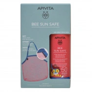 Слънцезащитен спрей за деца, 200 мл. + ПОДАРЪК Детска плажна чанта, Apivita Bee Sun Safe SPF50