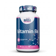 Витамин B6, 25мг., таблетки х 90, Haya labs Vitamin B6
