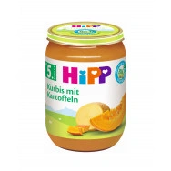 Hipp 4145 Био пюре картофи с тиква 190г.
