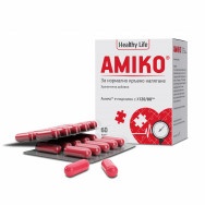 Amiko (Амико) за нормално кръвно налягане, 60 таблетки, Хелти Лайф