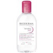 Нежно почистваща мицеларна вода за чувствителна кожа, 250 мл. Bioderma Sensibio H2O