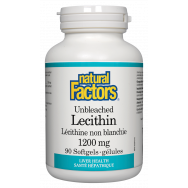 Лецитин, 1200мг, 90 капсули, Natural Factors