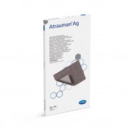 Hartmann Atrauman Ag мазева превръзка с контактен слой, импрегниран със сребро 10см/20см х 3 броя