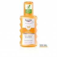 Слънцезащитен прозрачен спрей за тяло, 200 мл. Eucerin Sun Oil Control SPF50+