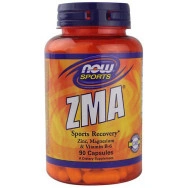ZMA (ЗМА), 800мг, 90 капсули, Now Foods