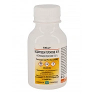 Водороден Пероксид 30% - дезинфекционно и антисептично средство, 100 мл., Chemax Pharma