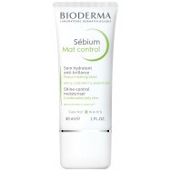 Хидратиращ крем за лице с матиращ ефект, 30 мл. Bioderma Sebium Mat Control 