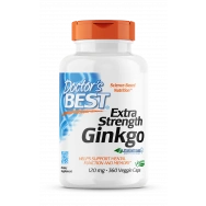 Extra Strength Ginkgo (Гинко Билоба) - повишава умствената функция и паметта 120мг х 360 капсули Doctor's