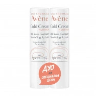 Подхранващ стик за устни, 2 броя х 4г., Avene Cold Cream