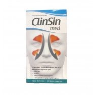 ClinSin Med Комплект за изплакване на носа и синусите, Душ-бутилка + 16 сашета, Naturprodukt