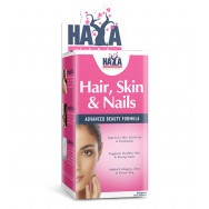Витамини за здрава коса, кожа и нокти, капсули х 60, Haya labs Hair, Skin, and Nails