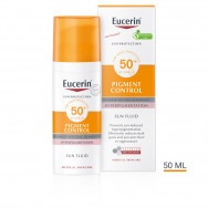 Слънцезащитен флуид за лице против хиперпигментация, 50 мл. Eucerin Sun Pigment Control SPF50+