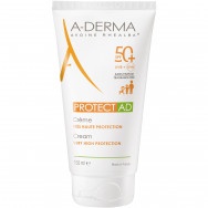 Слънцезащитен крем за суха, склонна към атопия кожа, 150 мл., A-Derma Protect AD SPF50+