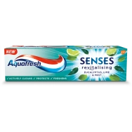 Aquafresh Senses Revitalising паста за зъби с евкалипт, лайм и мента 75мл.
