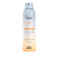 Слънцезащитен прозрачен и освежаващ спрей за тяло, 250 мл., ISDIN Fotoprotector Transparent Spray  Wet Skin SPF50