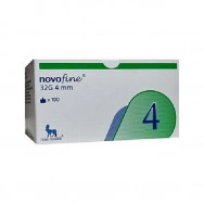 Novofine инсулинови игли 4мм. 32G х 100 броя, Novo Nordisk